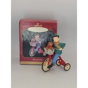 Hallmark Biking Buddies Keepsake Christmas Ornament 1997 U76